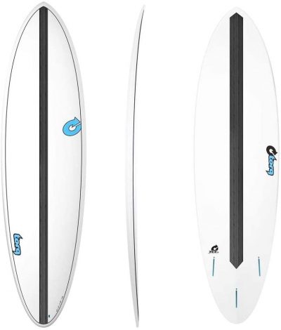 Prancha de surfe epóxi branca evolutiva 6m