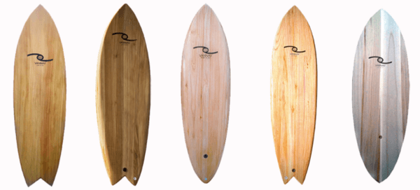 tabla de surf madera oferta